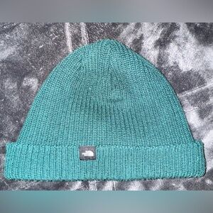 North Face Fisherman Beanie Green